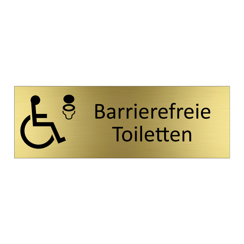 Barrierefreie Toiletten