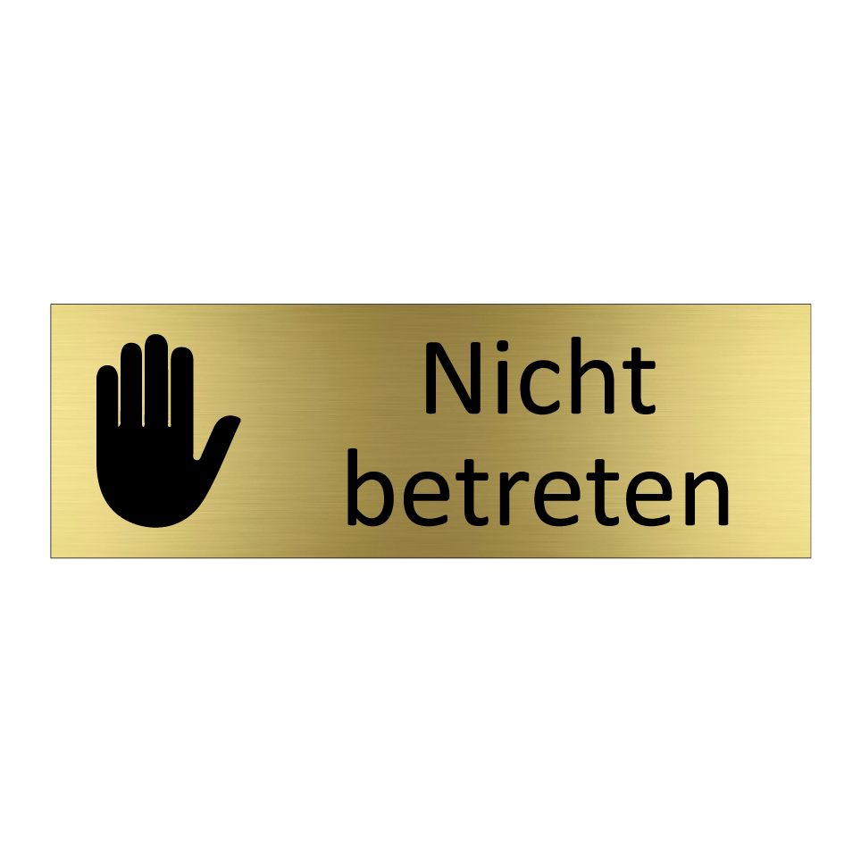 Nicht betreten