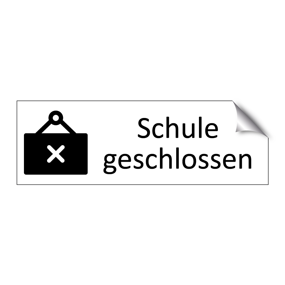 Schule geschlossen