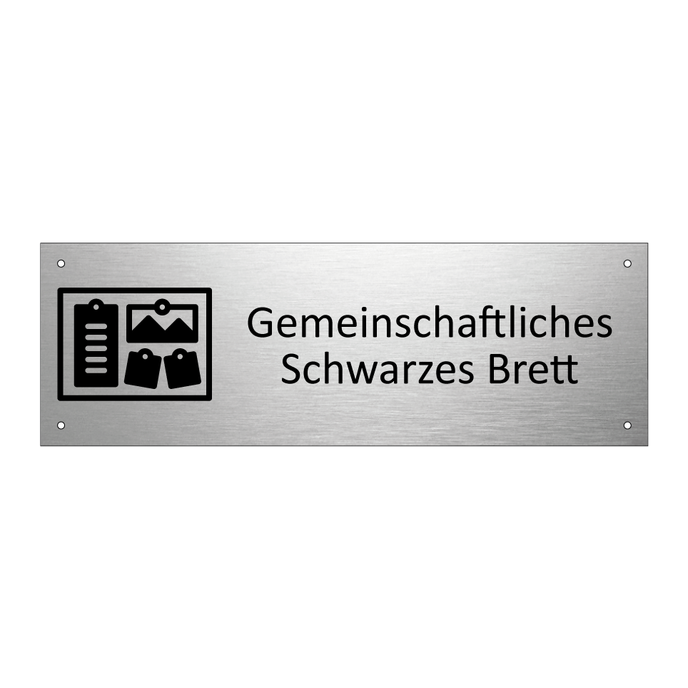 Gemeinschaftliches Schwarzes Brett