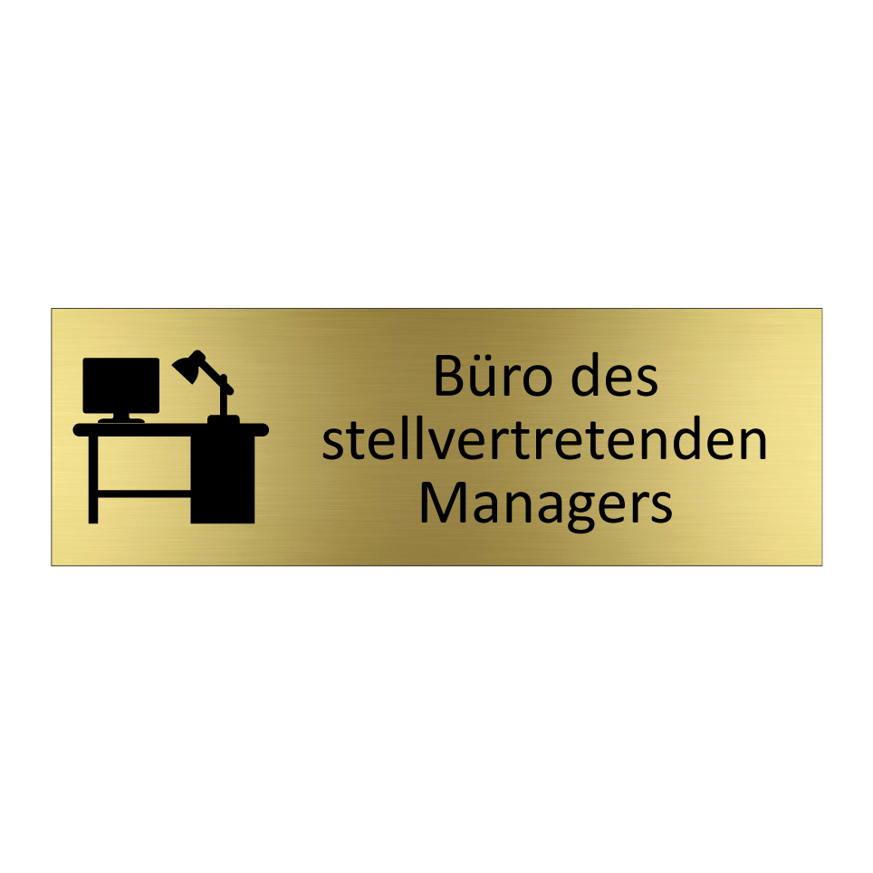 Büro des stellvertretenden Managers