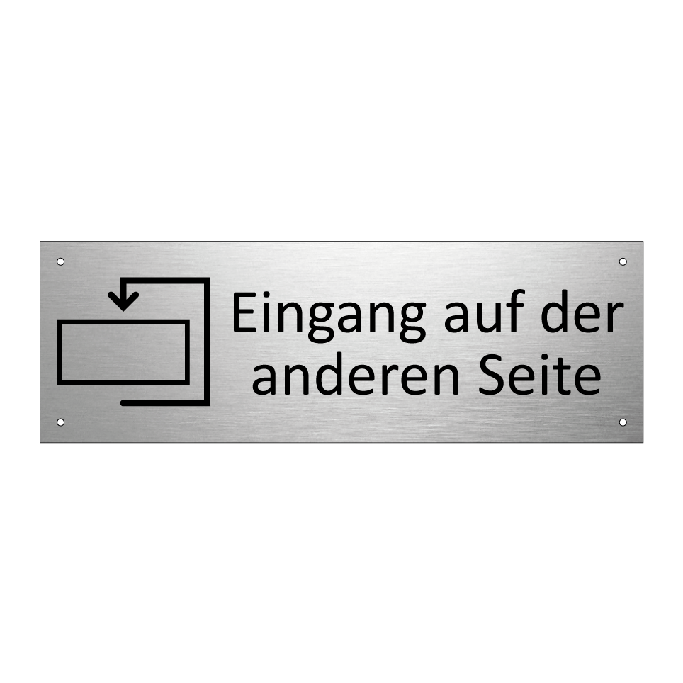 Eingang auf der anderen Seite