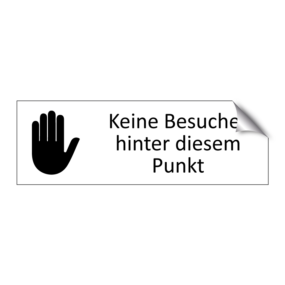 Keine Besucher hinter diesem Punkt