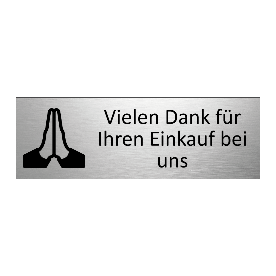 Vielen Dank für Ihren Einkauf bei uns