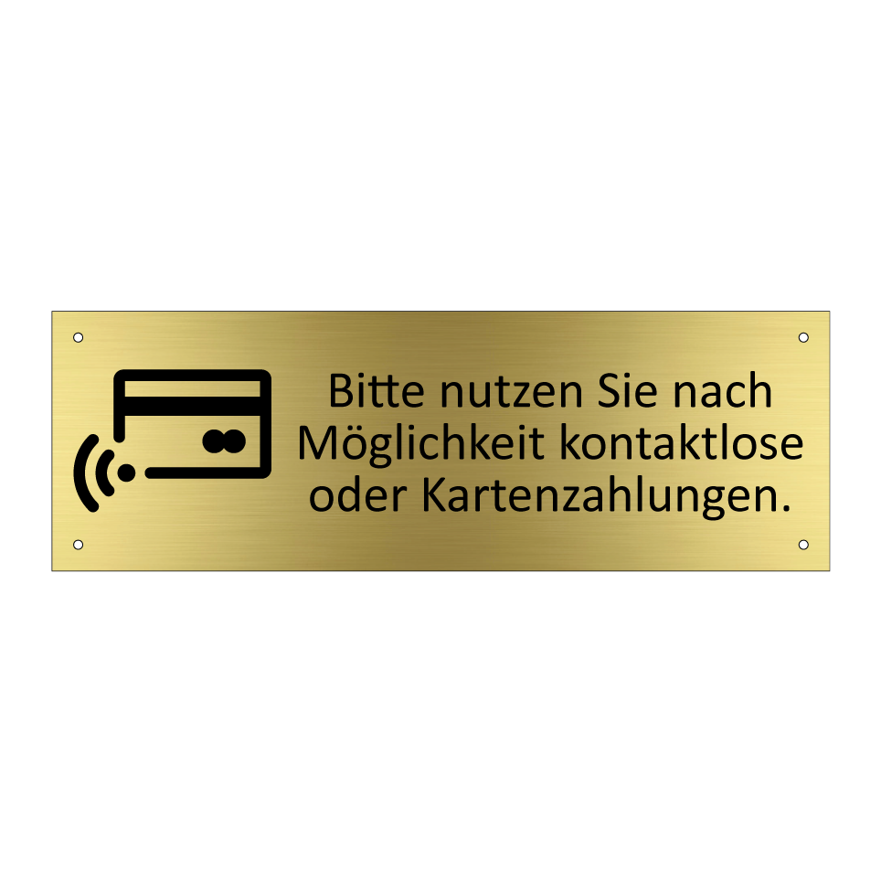 Bitte nutzen Sie nach Möglichkeit kontaktlose oder Kartenzahlungen.