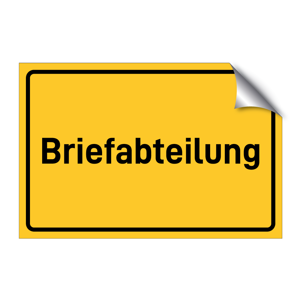 Briefabteilung
