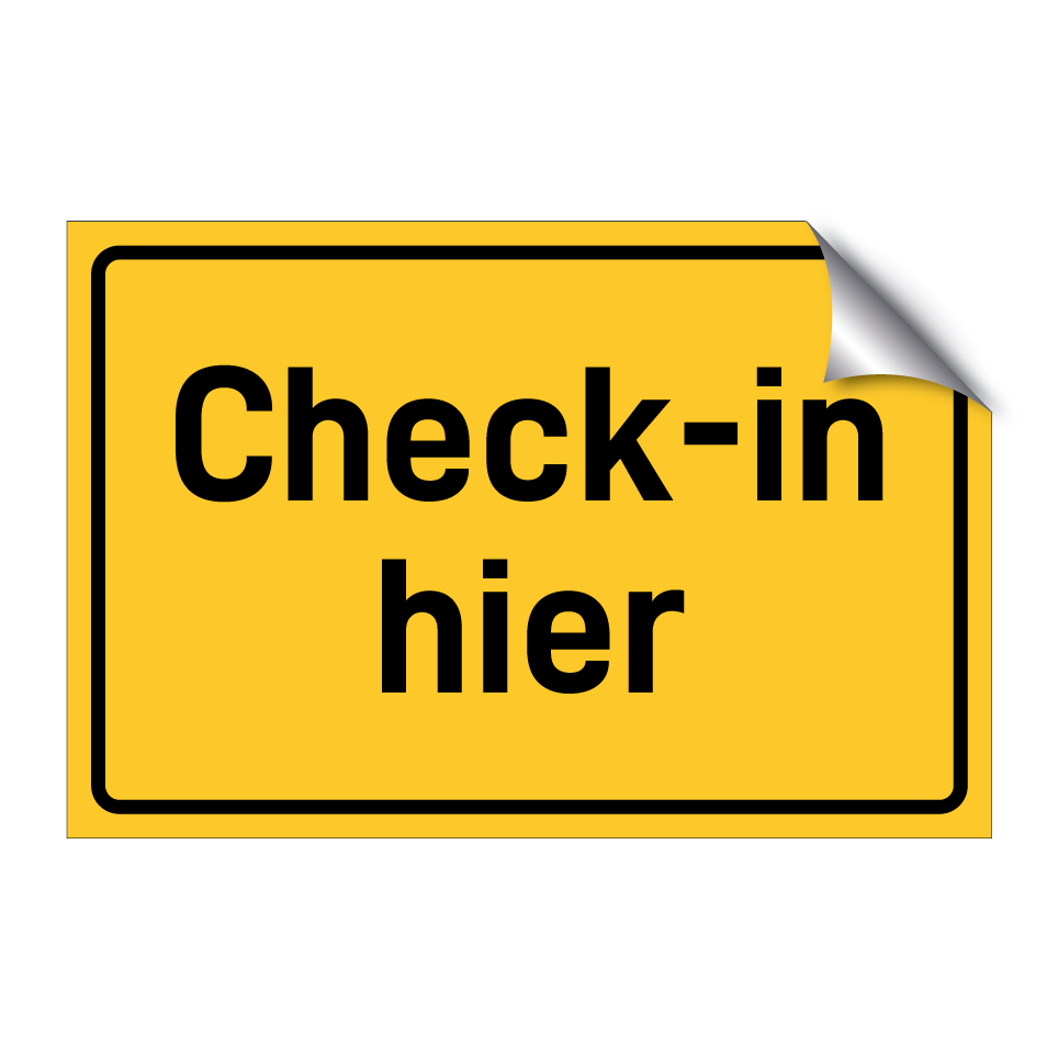 Check-in hier