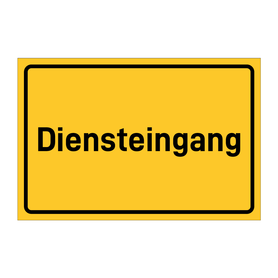 Diensteingang