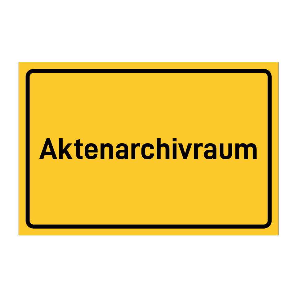 Aktenarchivraum