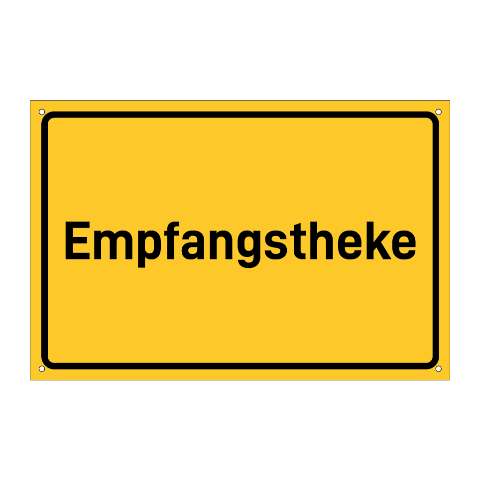 Empfangstheke