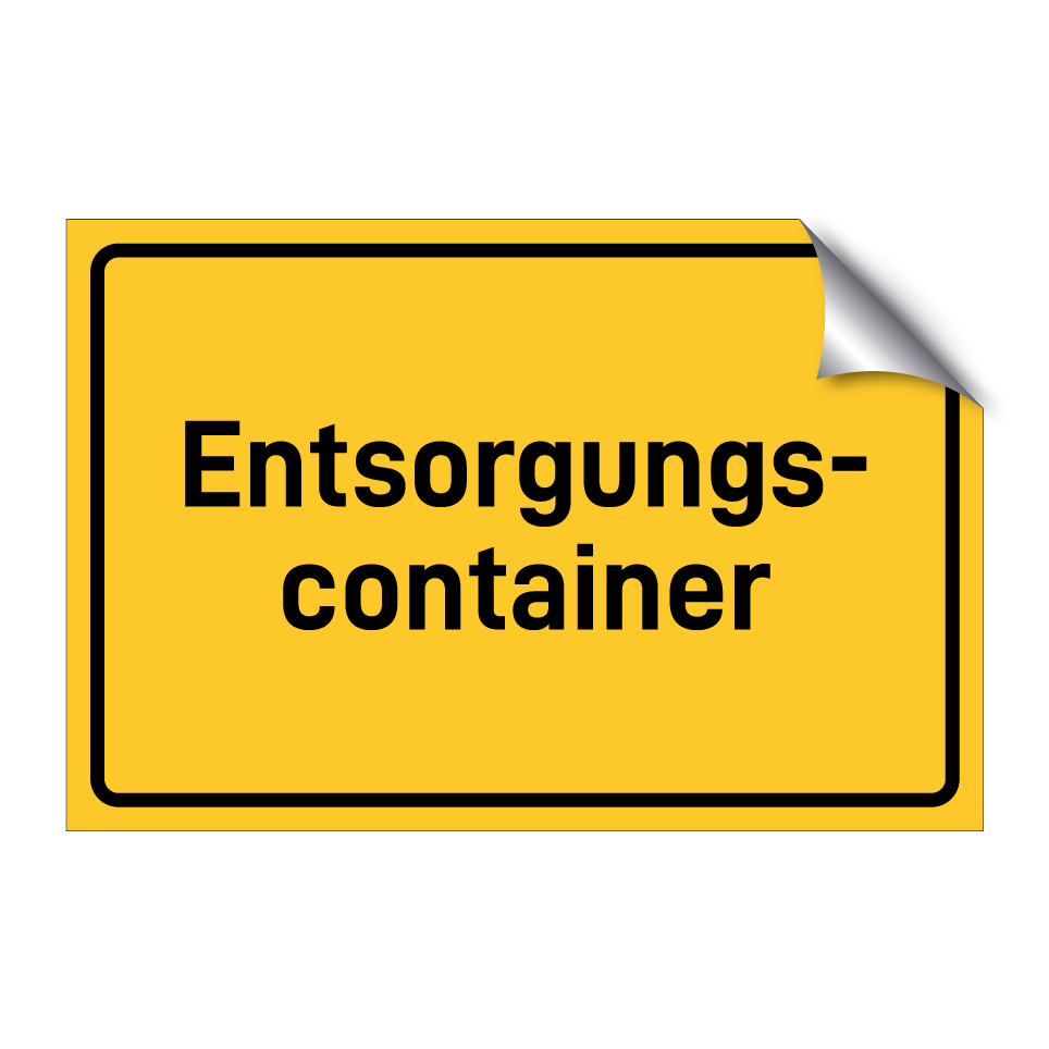 Entsorgungs- container