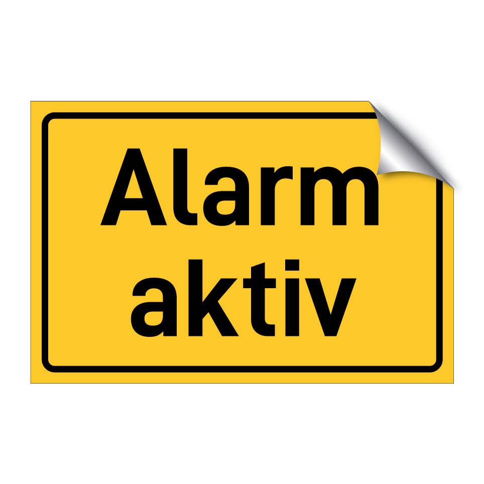 Alarm aktiv
