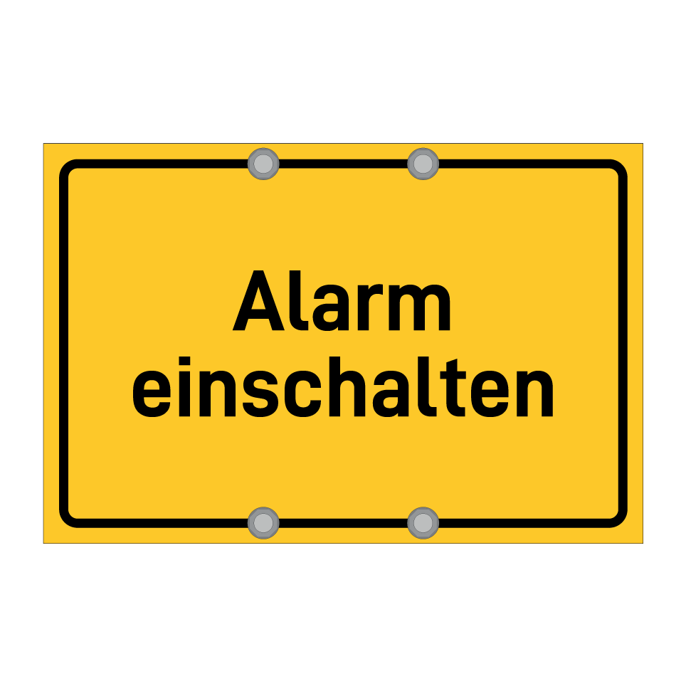 Alarm einschalten