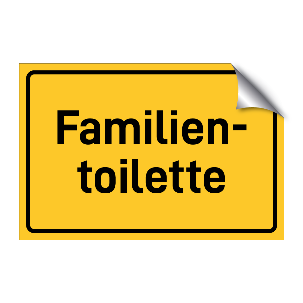 Familien- toilette