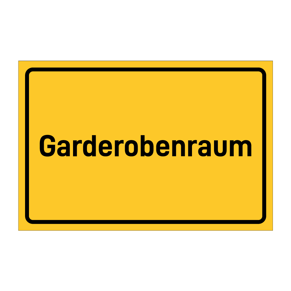 Garderobenraum