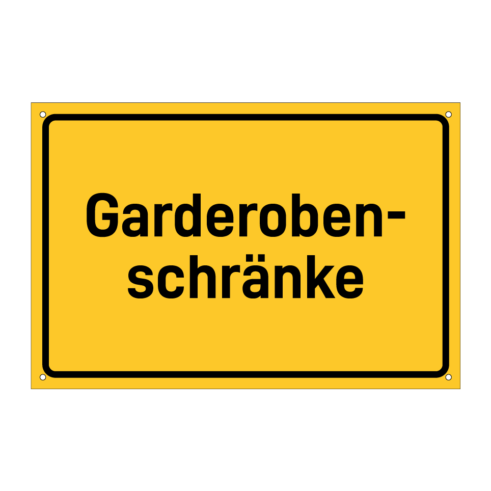 Garderoben- schränke