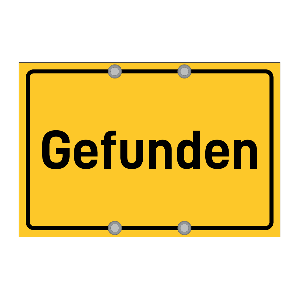 Gefunden