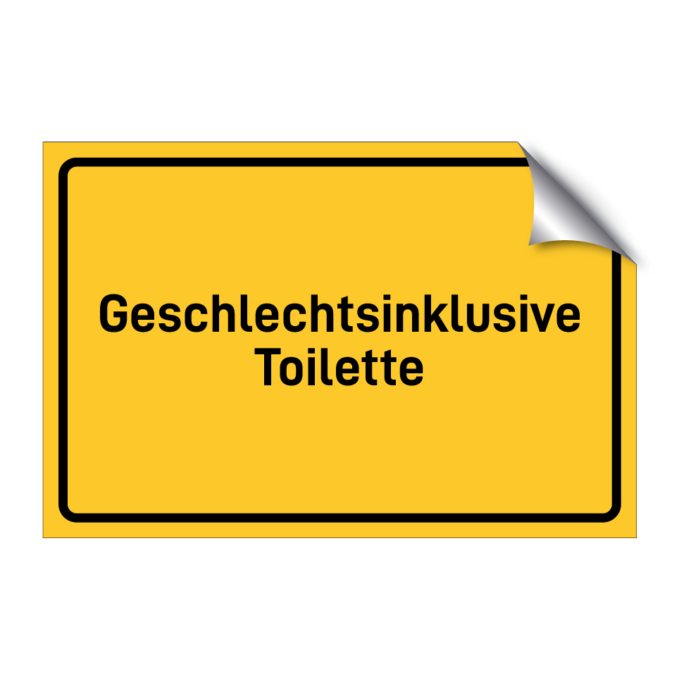 Geschlechtsinklusive Toilette