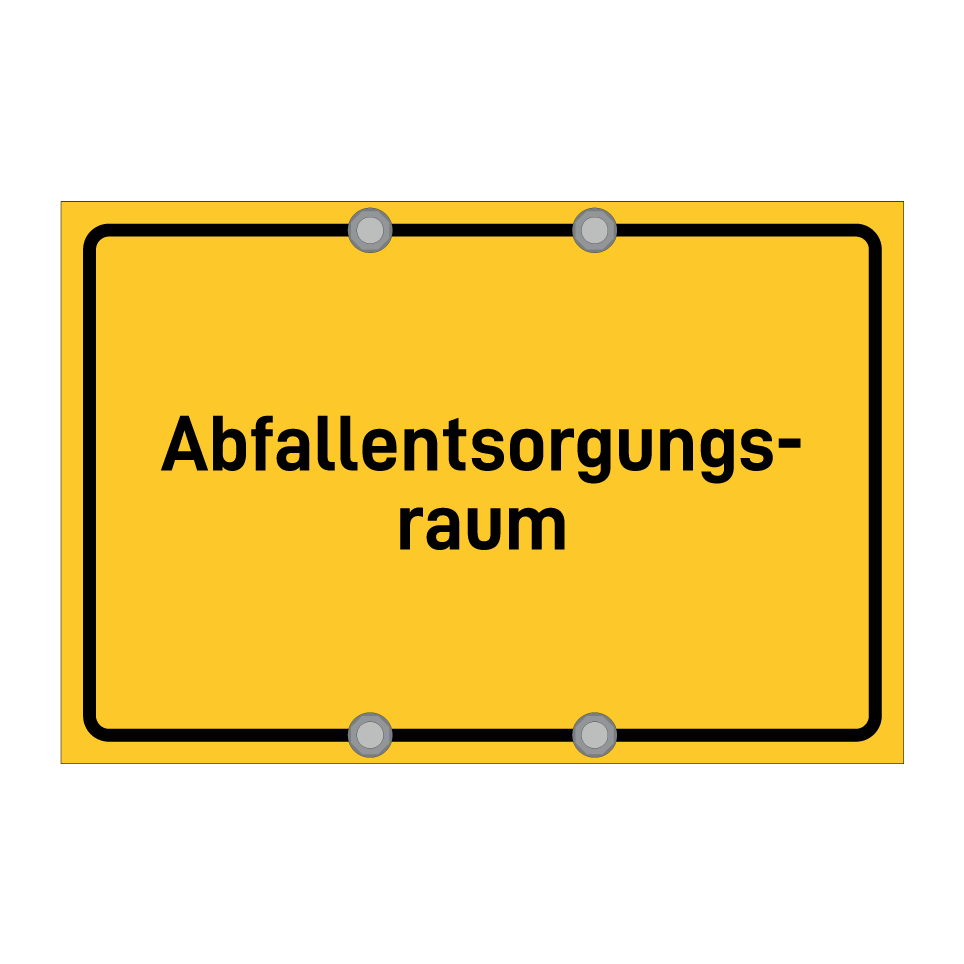 Abfallentsorgungs- raum
