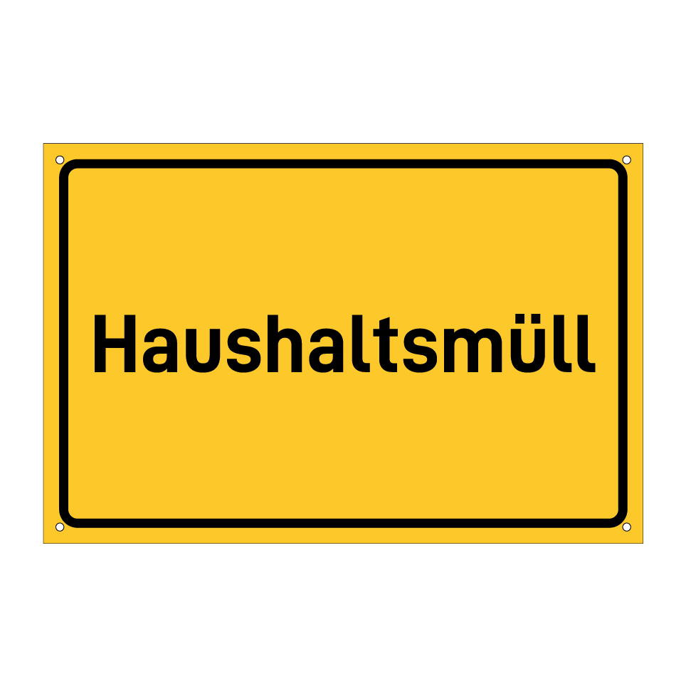 Haushaltsmüll