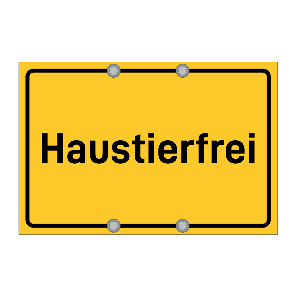 Haustierfrei