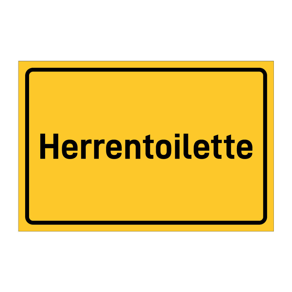 Herrentoilette