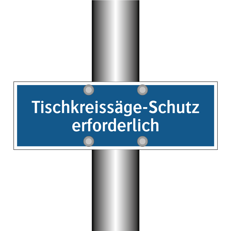 Tischkreissäge-Schutz erforderlich