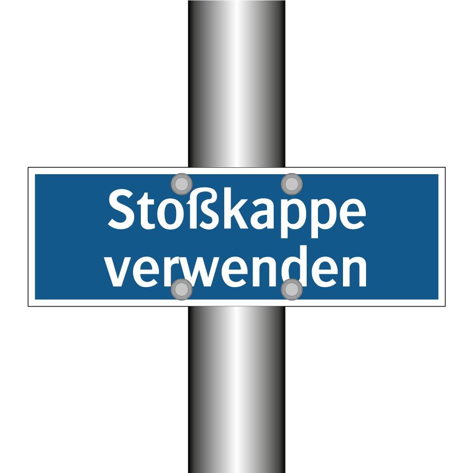 Stoßkappe verwenden