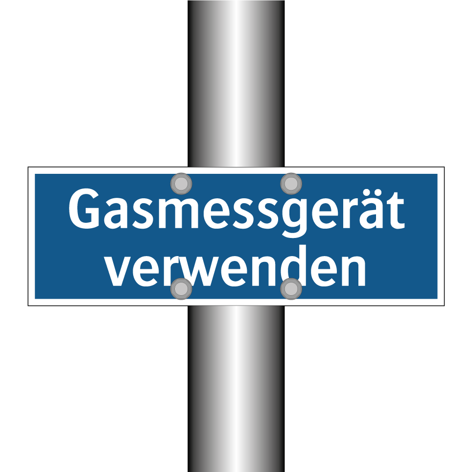 Gasmessgerät verwenden
