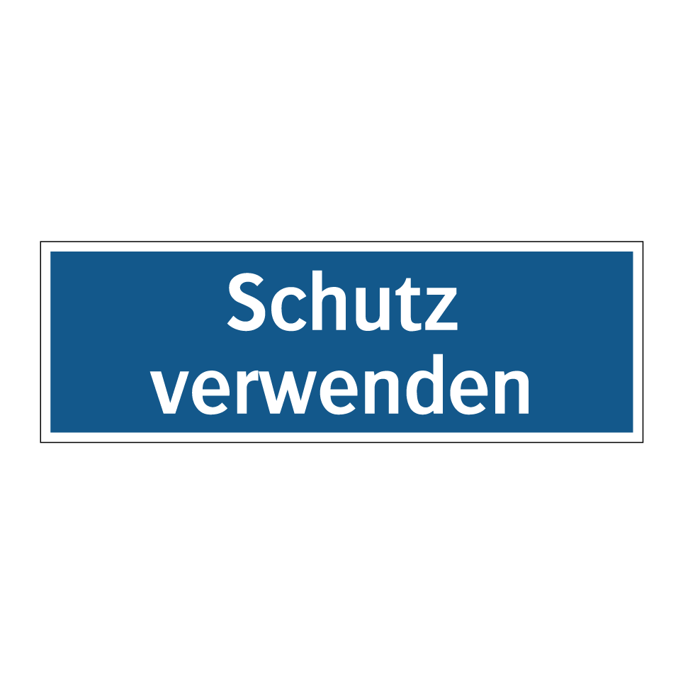 Schutz verwenden