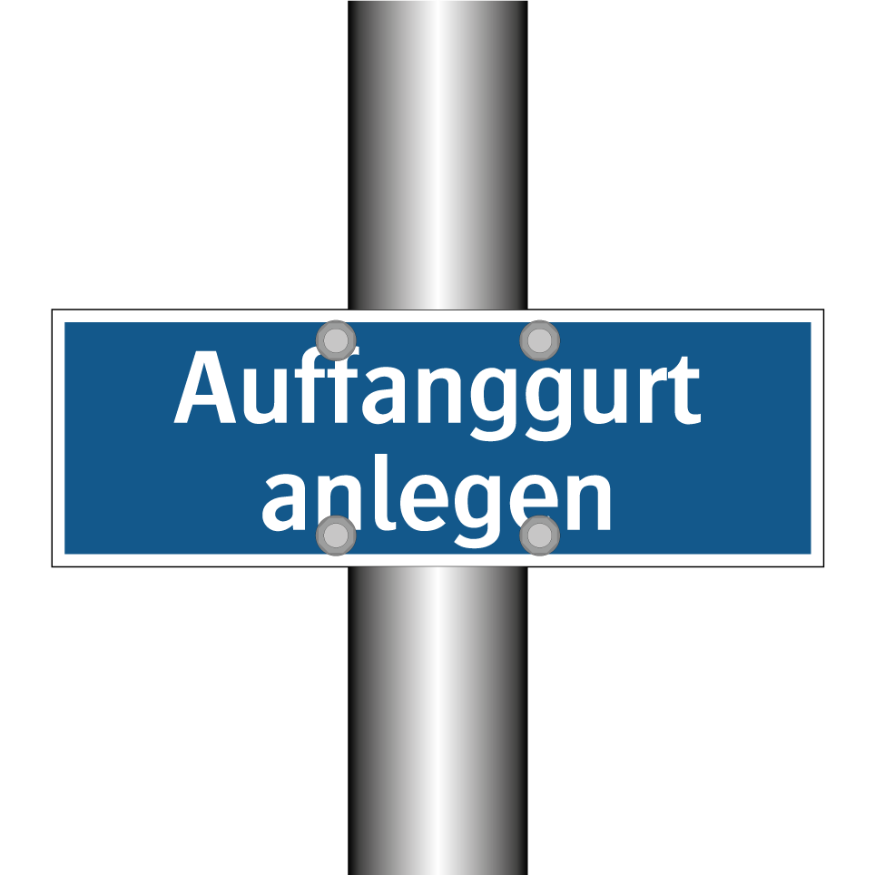 Auffanggurt anlegen