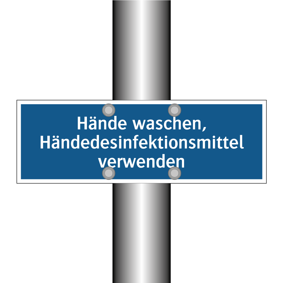 Hände waschen, Händedesinfektionsmittel verwenden