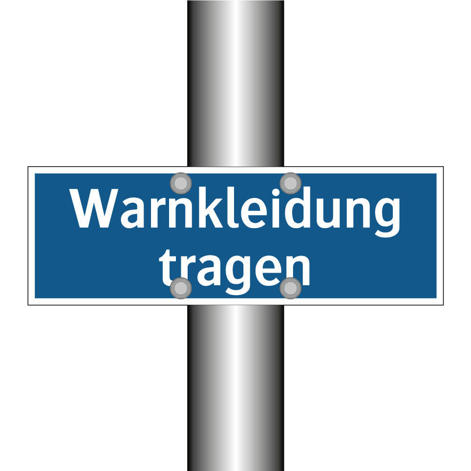 Warnkleidung tragen