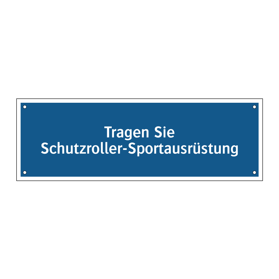 Tragen Sie Schutzroller-Sportausrüstung