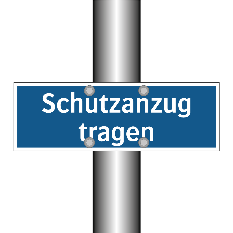 Schutzanzug tragen