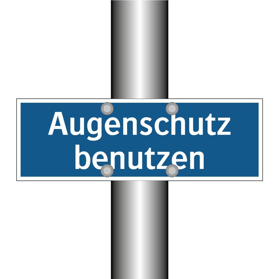 Augenschutz benutzen