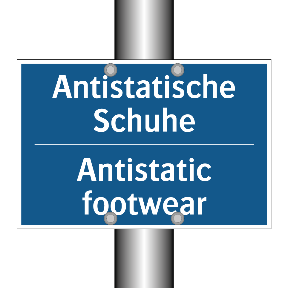 Antistatische Schuhe - Antistatic footwear