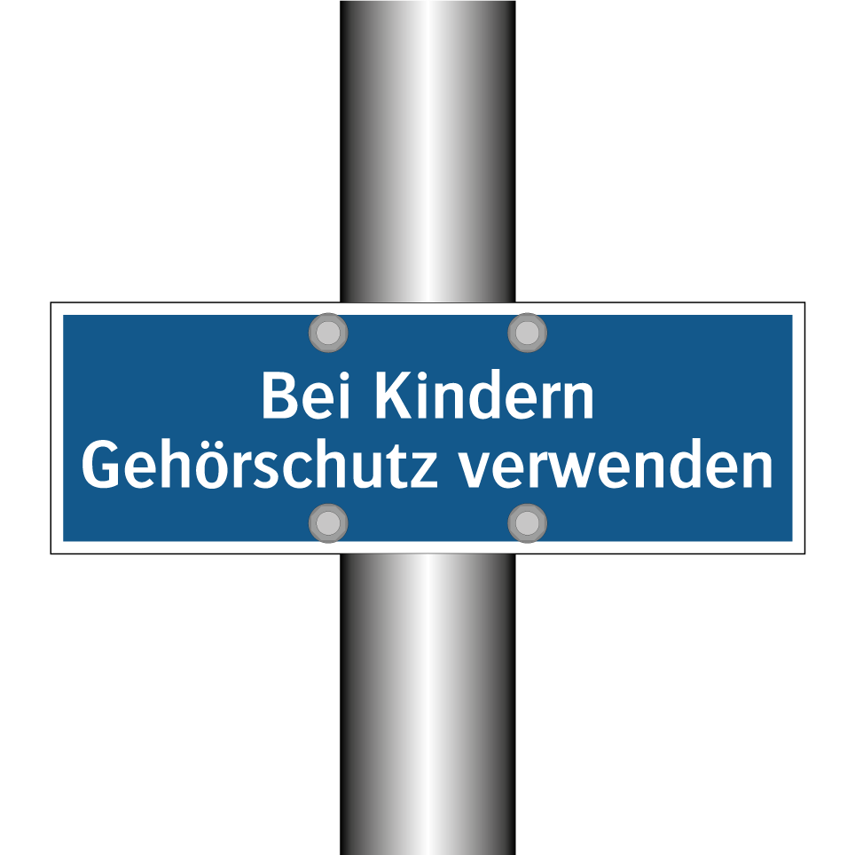 Bei Kindern Gehörschutz verwenden
