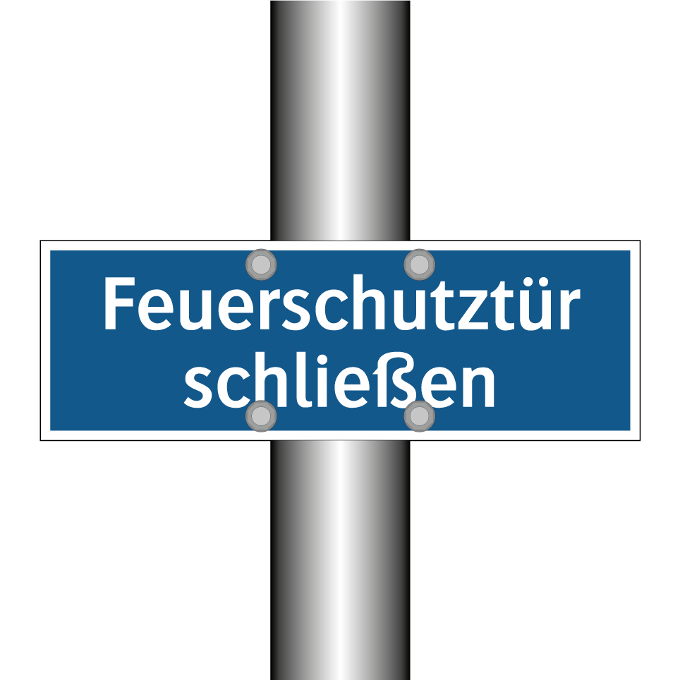 Feuerschutztür schließen