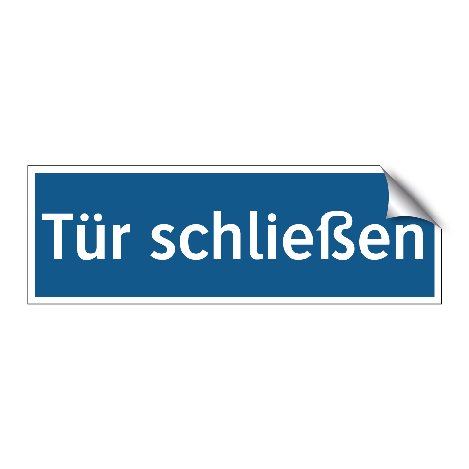 Tür schließen