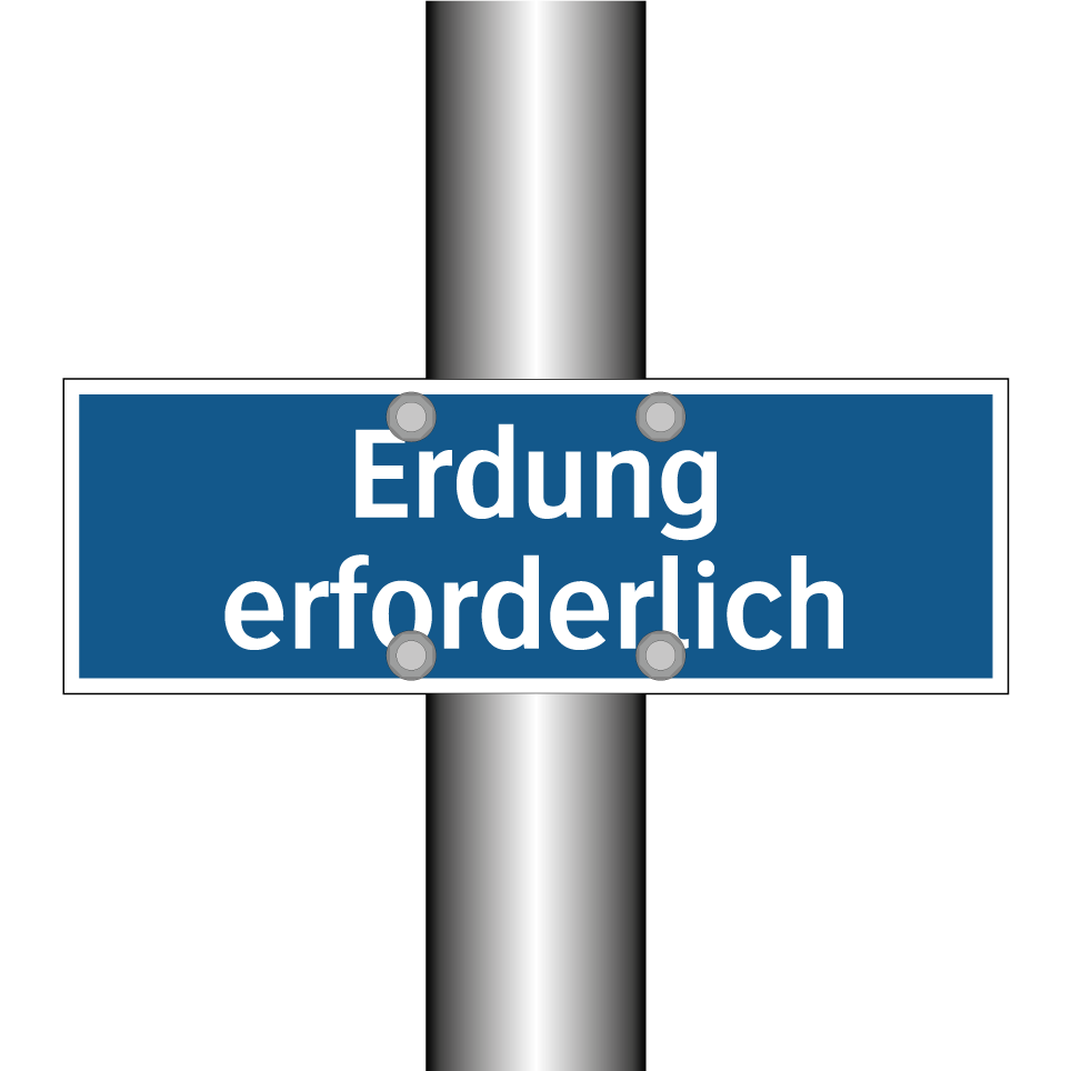 Erdung erforderlich