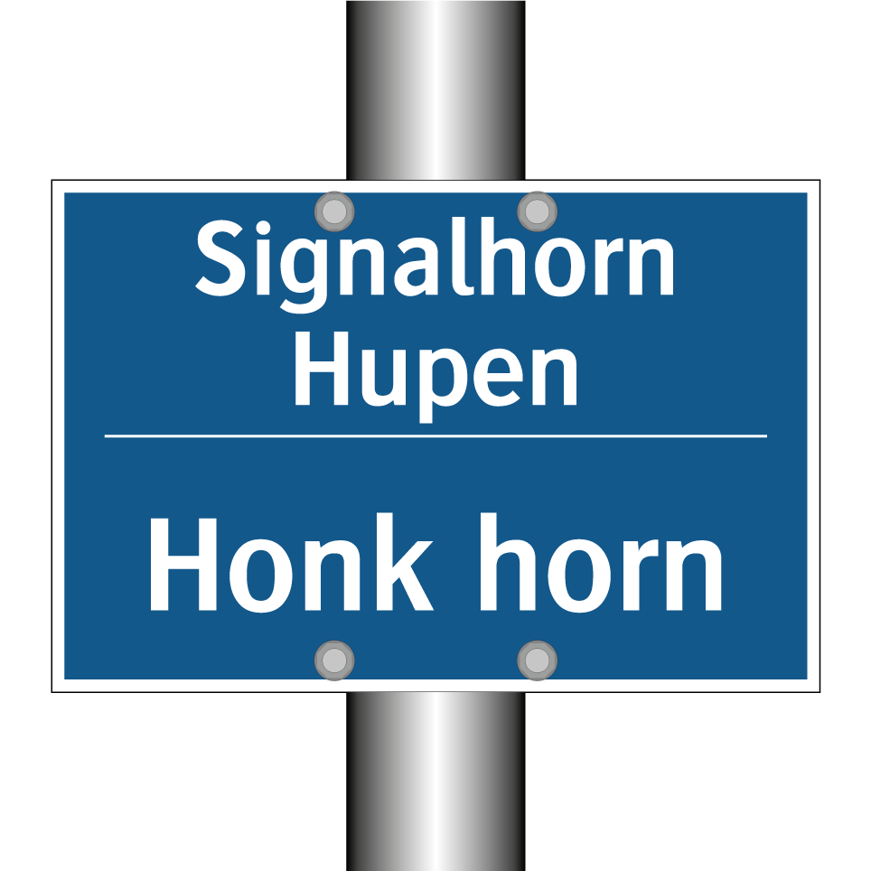 Signalhorn Hupen - Honk horn