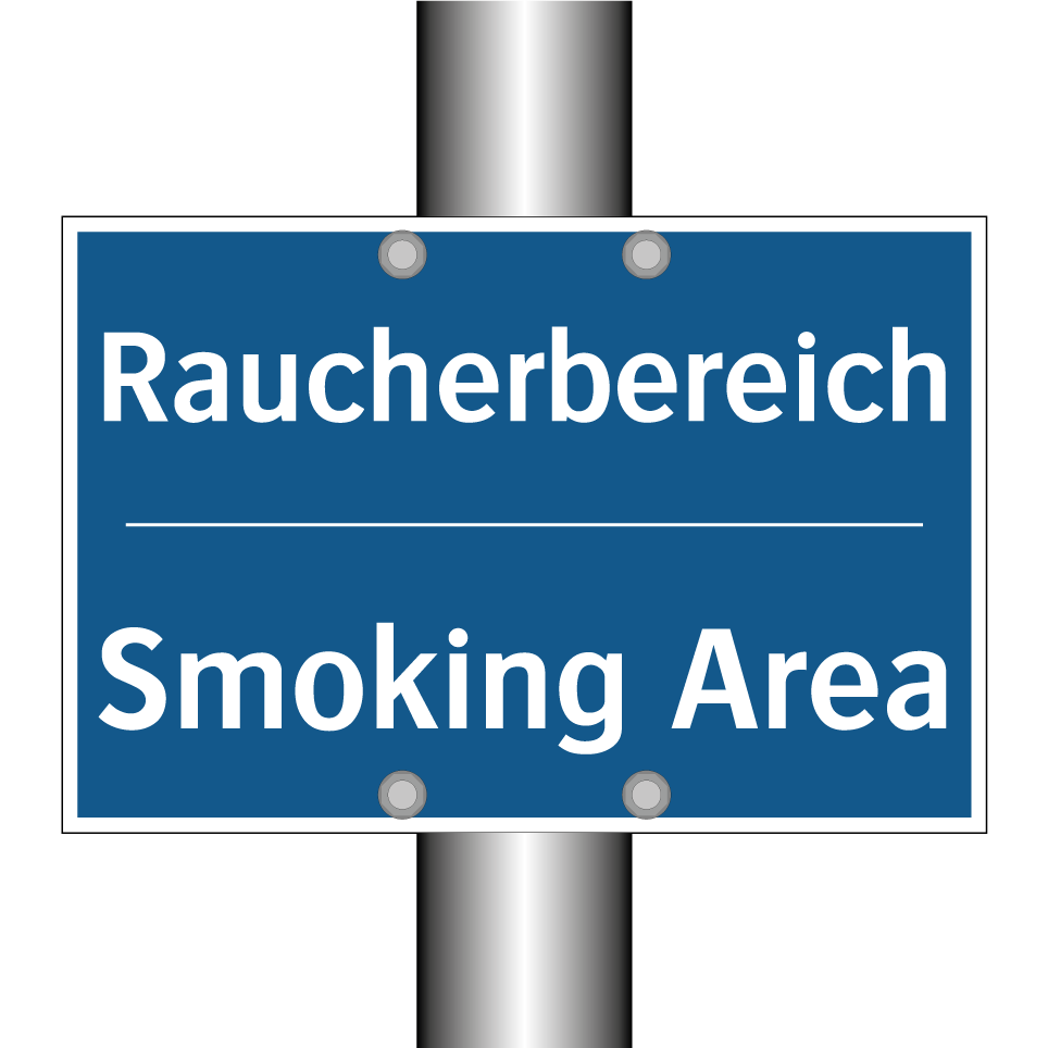 Raucherbereich - Smoking Area