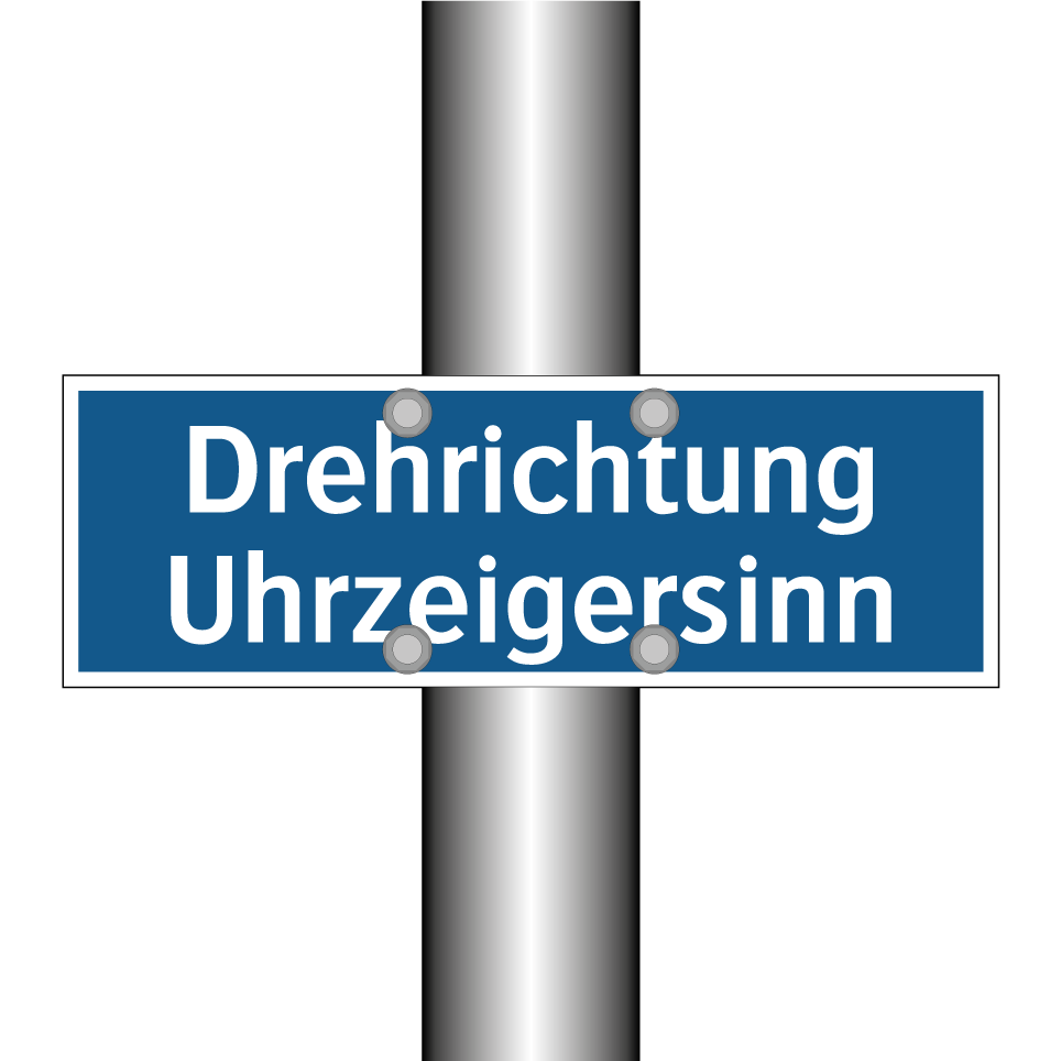 Drehrichtung Uhrzeigersinn