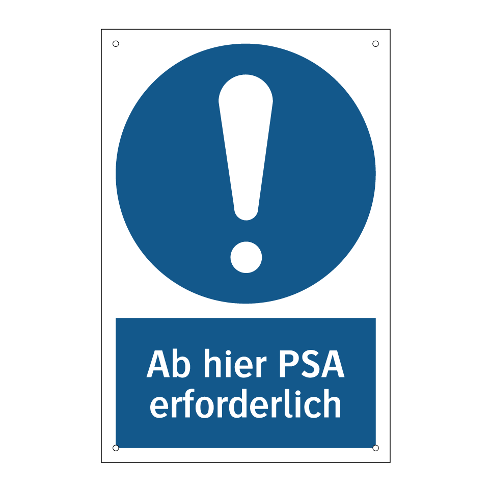 Ab hier PSA erforderlich