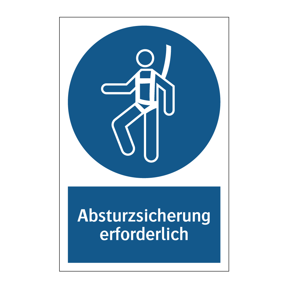 Absturzsicherung erforderlich