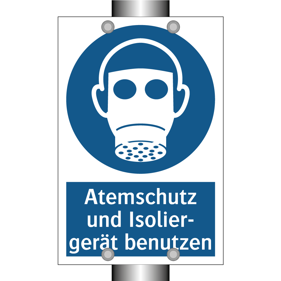 Atemschutz und Isolier- gerät benutzen