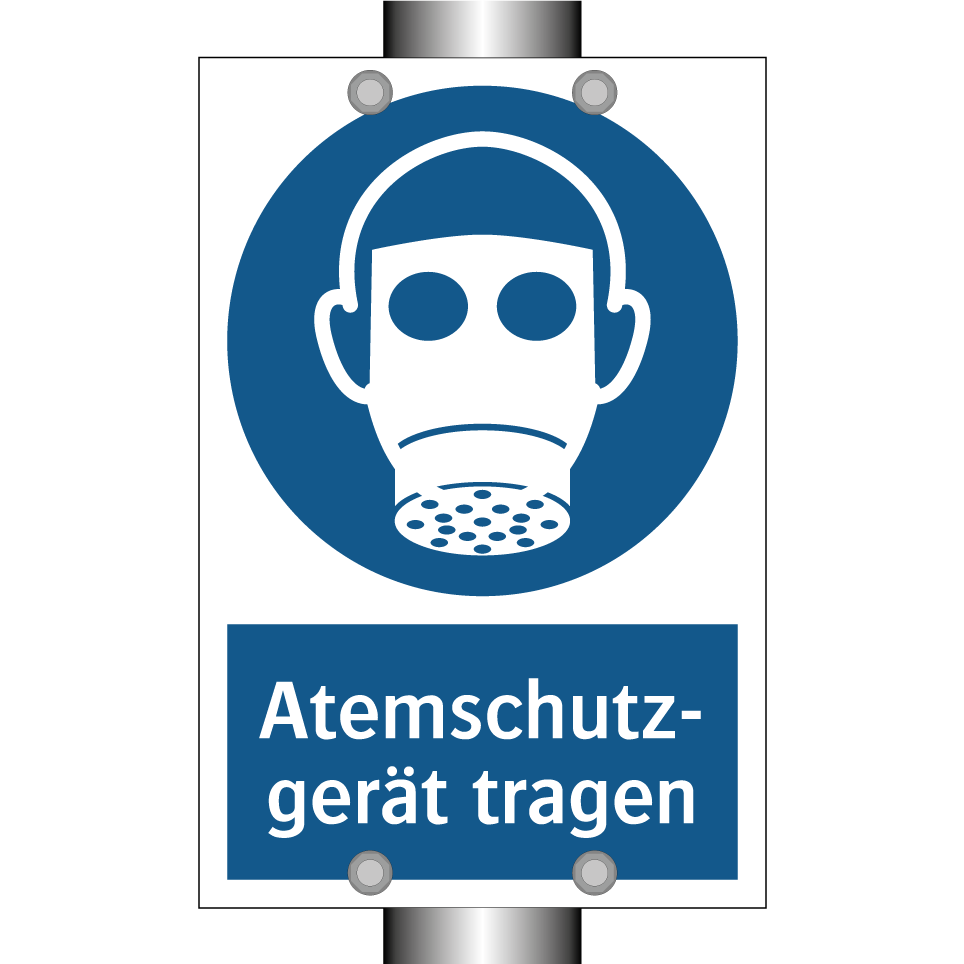Atemschutz- gerät tragen