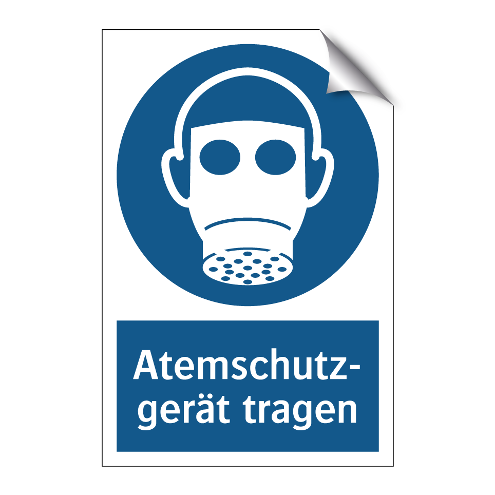 Atemschutz- gerät tragen