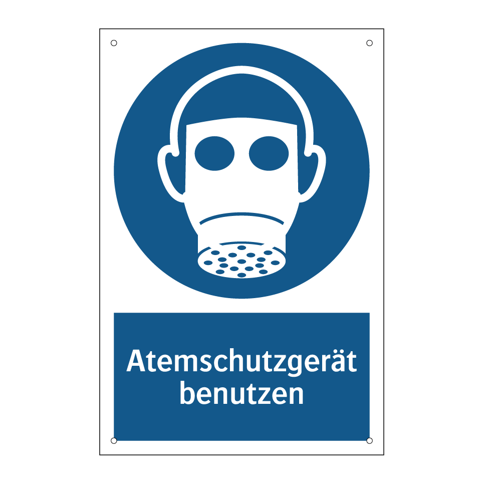 Atemschutzgerät benutzen